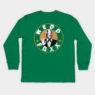 REDD FOXX BUCKS Kids Long Sleeve T-Shirt